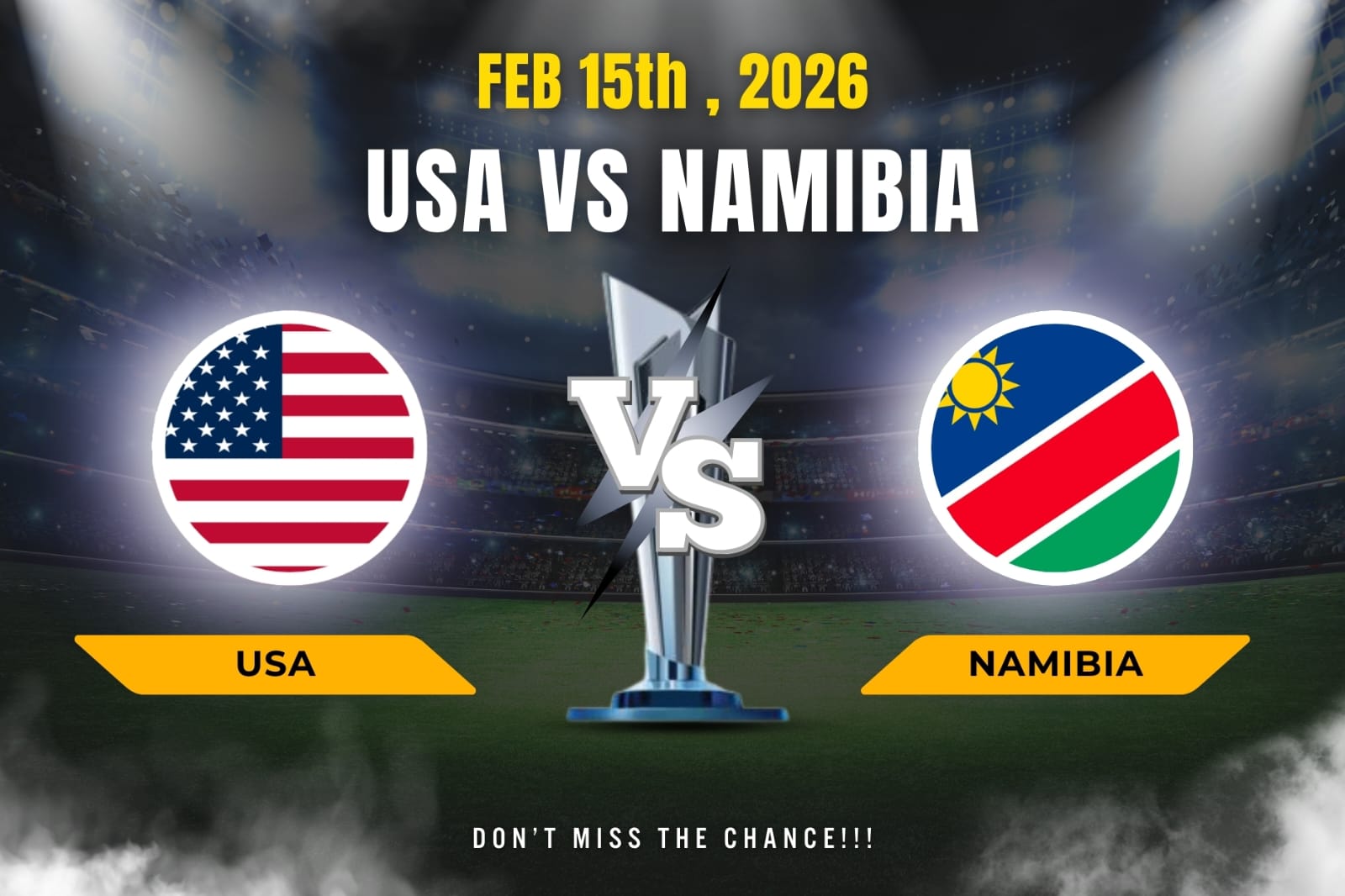 USA vs Namibia